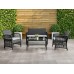 Taylor 4 piece Patio Set Condo Size